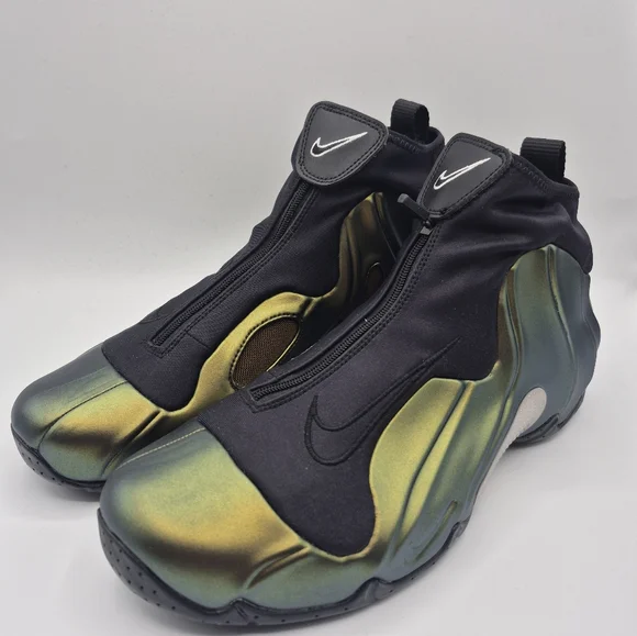 Nike Flightposite Size 9 Mens FV5582-700 Green Goblin Basketball Shoes New